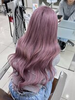 ジーナ 渋谷駅前(Zina) 淡めラベンダーピンク