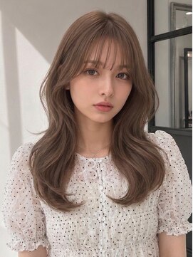 ユーフォリア 青山(Euphoria) 大人可愛い大人美人くすみカラーアッシュグレーベージュ