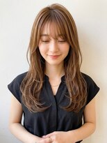 オルク ココ(Orque coco)&nbsp;小顔韓国風レイヤーカット×ミルクブラウン髪質改善×秋カラー