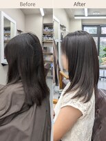 コトコ 北浦和(cotoco)&nbsp;横顔も艶やか 流れるレイヤーストレート