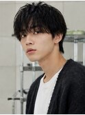 シースルーバングマッシュ