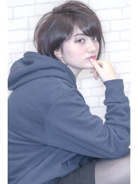 ヘアメイク アヴァロン 橋本店(HAIR MAKE Avalon) 【Avalon橋本】外国人風暗髪マッシュボブ　［橋本/橋本駅］