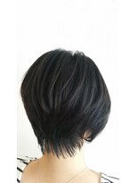 エイト オキナワ 沖縄新都心店(EIGHT okinawa)&nbsp;【EIGHT沖縄】お客様スタイル_デザインカラー_切りっぱなしボブ