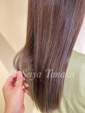 エル(elle) 大人可愛いまろやかヌーディベージュストレート錦糸町コロナ対策