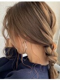 inner color orange / インナーカラーオレンジ