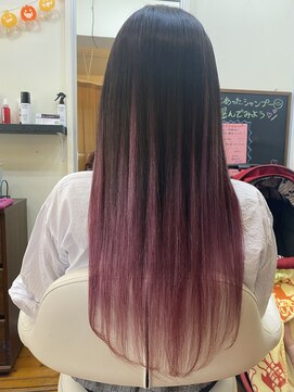 クラナ(clana) パープル グラデーション