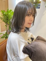 ルアウハク 梅田(LUAU Haku)&nbsp;【stylist 中村】レイヤーボブ×グレージュ