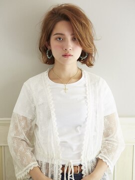 クローゼット 新宿(closet) 外ハネボブ/ペールベージュ[髪質改善/ヘッドスパ白髪染め/新宿】