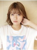 大人かわいい似合わせ美髪こなれミディ0703