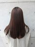 《髪にドラマを》デザインカット＋システムトリートメント￥9000