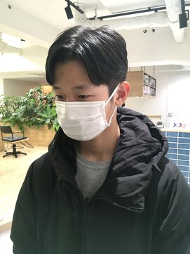 オーシャン(Ocean) ［OCEAN Hair&Life高田徹］黒髪韓国風ヘア☆