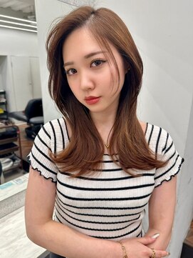 ノイズ キョウト(NOISM Kyoto) 韓国ロングヘアスタイルの定番、ヨシンモリ