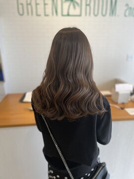 グリーンルームセカンド 結城店(GREEN ROOM. 2nd) 退色をいかして透明感カラー×11種類のトリートメント