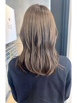 セイドット フクオカ(Say.FUKUOKA)&nbsp;Say.岩井　艶感グレージュ×ブリーチ無しダブルカラー