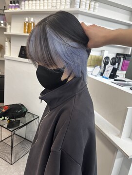 ペレ 渋谷(PELE) 前髪/アンブレラカラー/こなれミディ/イメチェン/ウェーブパーマ