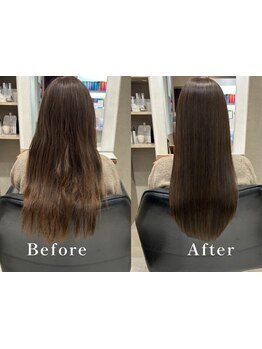 髪質改善メニュー多数取り扱い◎繰り返すほど美髪に導きます【酸性ストレート/縮毛矯正】