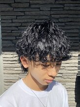 ザゴールド 宮崎(THE GOLD) マッシュウルフ【宮崎/メンズ/メンズパーマ/波巻きスパイラル】