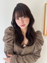 モト 船橋(moto) ロングヘア/韓国風パーマ/顔周りレイヤー/韓国/船橋/京成船橋