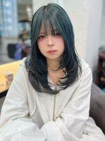 ベレーザシェルト(Beleza scelto) 13775ニュアンスカラーブリーチデザイン韓国風巻きレイヤー