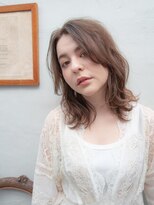 ヘアー＆メイク ルナルナ 明和店　HAIR＆MAKE LUNA LUNA 透明感たっぷりフォギーベージュ