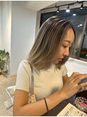 どの角度も可愛いバレイヤージュ