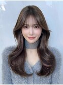 ［岩井style］20代30代40代韓国レイヤー/韓国ヘア/前髪顔まわり