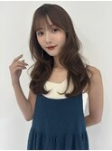 【担当きょうこ】大人美人赤み消し艶カラー小顔カットレイヤー