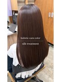 【guest log】水素ケアカラー+髪質改善シルクトリ¥17600