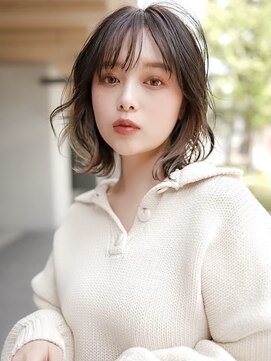 ギークス(GEEKS) 【GEEKS渋谷】ボブレイヤー/ワンブリーチ/インナーカラー/冬ヘア