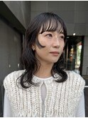 【トレンドヘア】顔まわりデザインパーマ/20代・30代