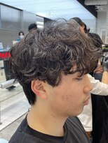 フィフスパーク(fifth PARK)&nbsp;シャドウパーマルーズパーマメンズマッシュ渋谷
