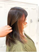 アッシュ 町田駅前通り店(Ash)&nbsp;インナーオレンジベージュカラー