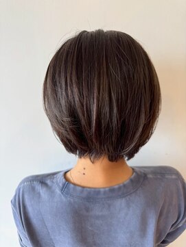 ノット 成田公津の杜(Knot) ダークアッシュ/ミディアムレイヤーカット/成田公津の杜駅