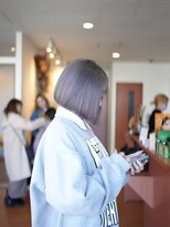 スタジオフィット(STUDIO FITTO)&nbsp;ボブ×ブルーシルバー