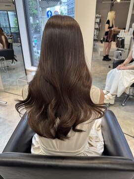 ルル(Lulu) 梅田/ブラウン/ベージュ/レイヤー/縮毛矯正/髪質改善