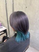 トーキョー オタクヘアー(TOKYO OTAKU HAIR)&nbsp;中性ウルフ　ミディアムウルフ×インナーカラー　