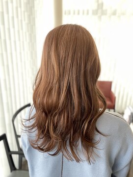 アメイジングヘアー 美沢店(AMAZING HAIR) ブリーチ×暖色ブラウン