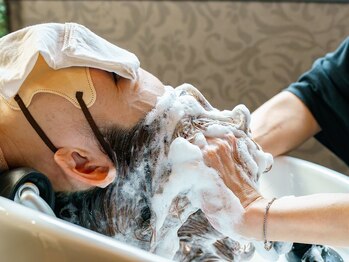 ボナセーラ 本店(Buonasera)の写真/“美髪”を叶えるならヘッドスパ☆頭皮から美しく、心も体もリラックス♪極上の癒しをお届け…。