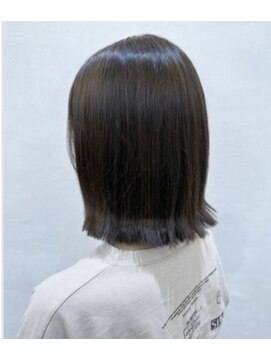 ブロッサム 東久留米店(Blossom) 韓国風◎くびれ切りっぱなし外ハネミディ×シースルーバング