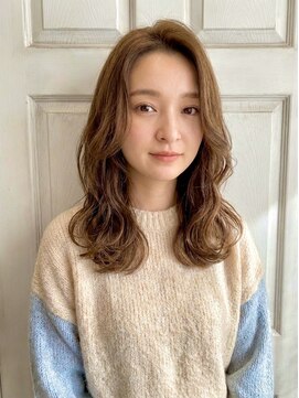 アロマ ヘアルーム 池袋店(AROMA hair room) イメチェン/前髪なし/デジタルパーマ/ウェーブヘア/顔周り/池袋