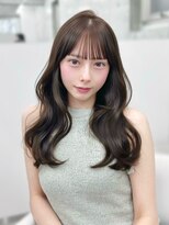 エヌアイ オモテサンドウ(ni omotesando)&nbsp;上品可愛い＊韓国くびれヘア＆透明感ショコラグレージュ