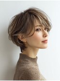 白髪ぼかし/脱白髪染め/グレージュ