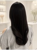 毛先のニュアンスパーマ