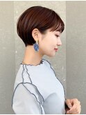 グレージュ/大人ショートヘア/ボブ/韓国/20代30代40代50代/立川