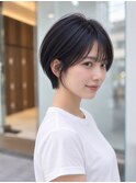 絶壁カバー『丸みショートボブ』Ash川崎店