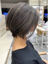 プログレス フレスポ富沢店(PROGRESS)&nbsp;脱白髪染め白髪ぼかしハイライト/アッシュグレー/30代40代50代