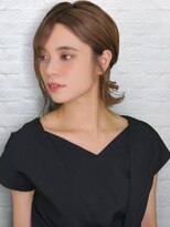 テラス 岡本店(TERRACE) 一点どめハーフアップ