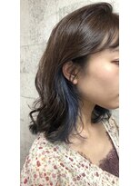 ヘアリゾートエーアイ 秋葉原店(hair resort Ai)&nbsp;インナーブルー
