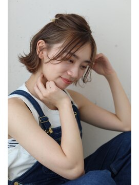 リガナッツ 王子店(Riganuts) [riganuts 王子店]エアリーくびれボブ　アレンジ