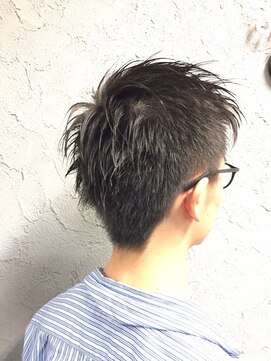 ヒロギンザ 浜松町店(HIRO GINZA) ビジネスソフモヒショートヘア<ヒロ銀座/メンズ/理容室/浜松町>